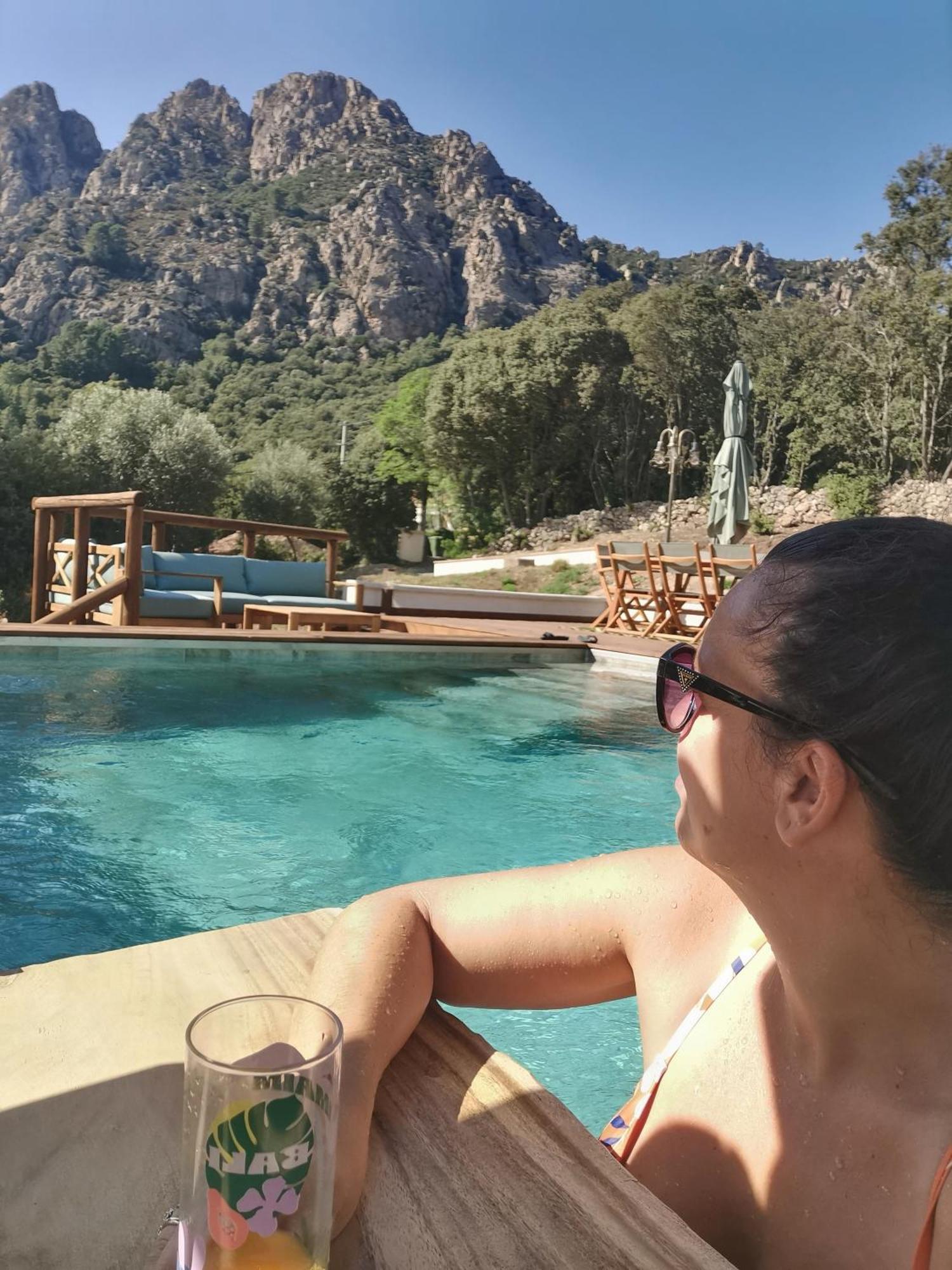 Appartement Jardin Et Piscine Les Anges Du Maquis Location Corse-Du-Sud Conca Esterno foto